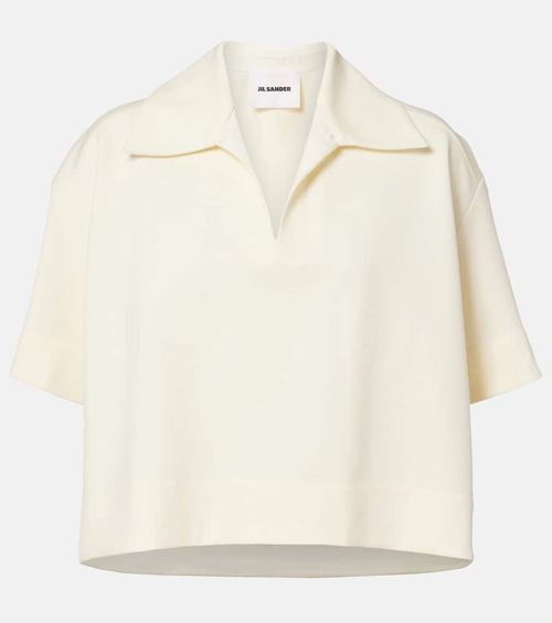 Knitted polo shirt