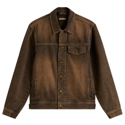 Men's Arch Denim Jacket Brown Overdye