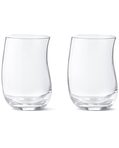 Mouth blown Cobra Tall Tumbler Pair