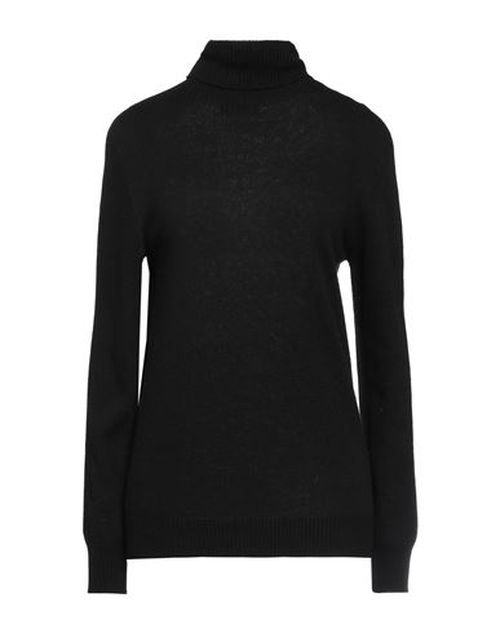 Woman Turtleneck Black Size ONESIZE Viscose, Nylon, Wool, Cashmere, Polyester