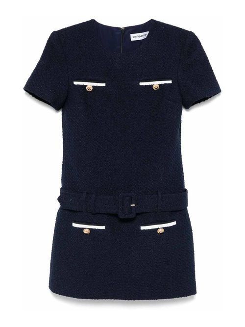 Boucle Mini Dress