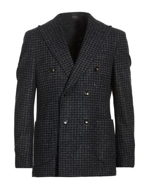 Man Coat Midnight blue Size 42 Acrylic, Virgin Wool, Polyester