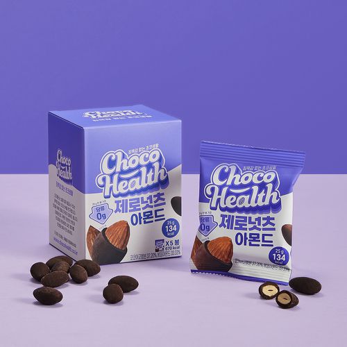 Sugar-Free Zero Nuts Almond Choco Ball 25g 5 Packs