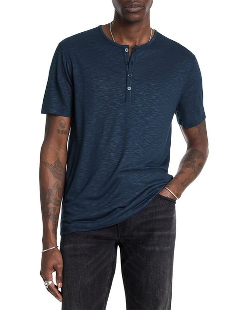 Dyer Slim Fit Henley Tee