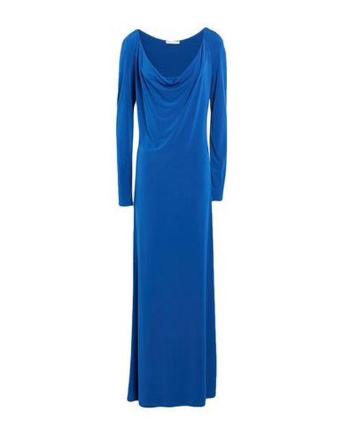 Woman Maxi dress Bright blue Size 0 Polyester, Elastane