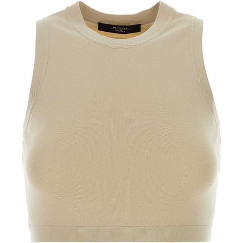 Weekend Sand Knit Bombo Crop Top