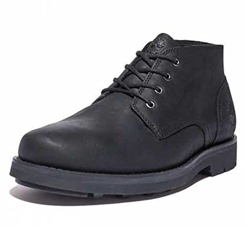 Timberland Mens Alden Brook Chukka Leather Black Boots