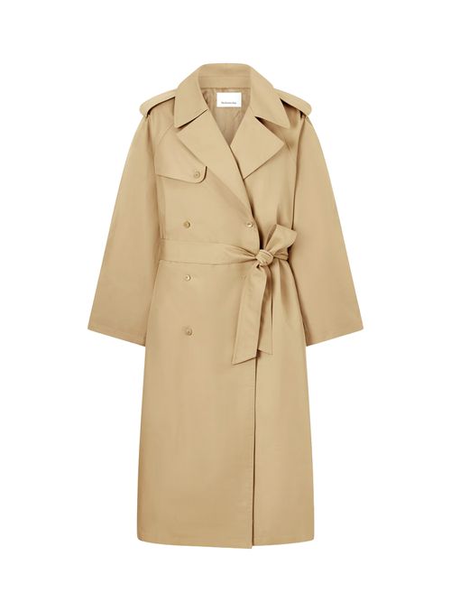 Coats Camel Cotton Polyester - Women