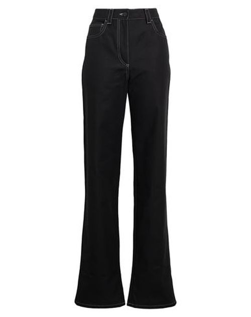 Woman Pants Black Size L Cotton