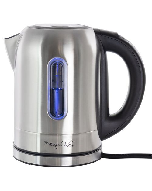 1.7L Stainless Steel Electric Tea Kettle with 5 Preset Temps