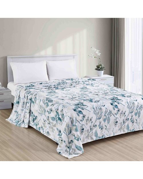 Printed Microfiber Bed Blanket