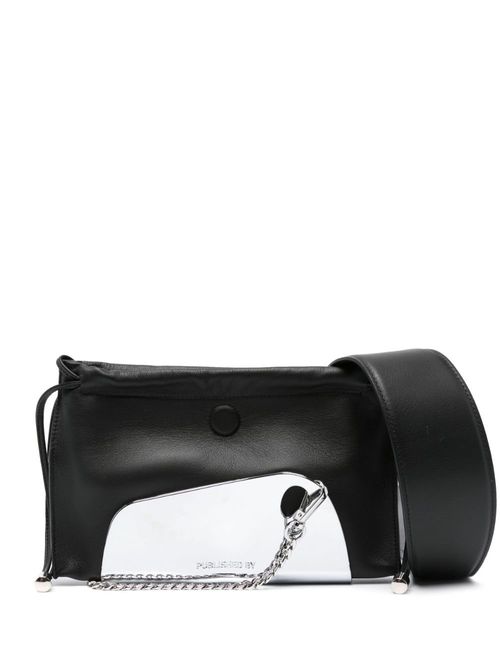 Pouch Shoulder Bag - Women's - Chrome/Calf Leather
