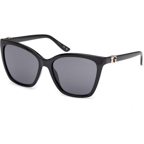 Guess Mujer Guess GU00191 01A Gafas de sol Inyectado Negro Fumar Cuadrada Norma