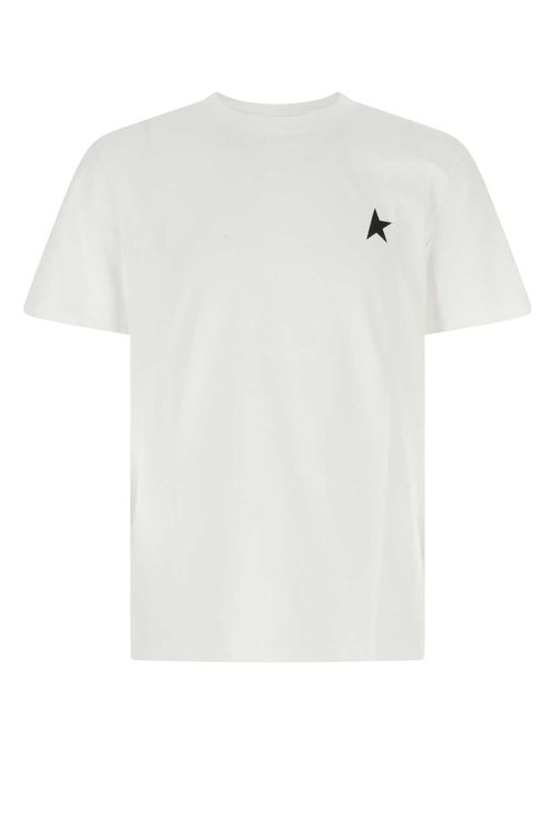 Logo-Embroidered Cotton T-Shirt — White
