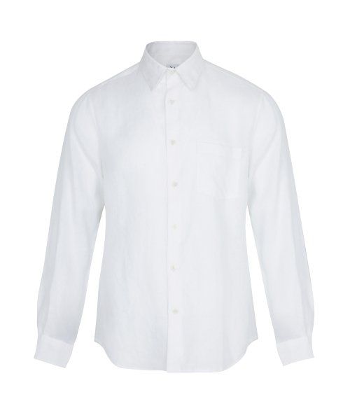 Premium Linen Shirt_White 