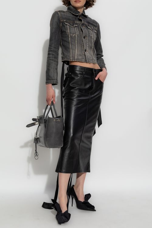 Balenciaga Denim Jacket, Women's, Grey