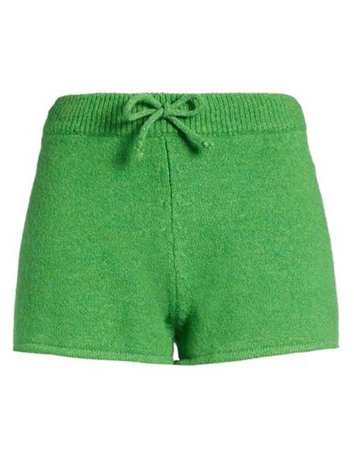 Woman Shorts & Bermuda Shorts Green Size S Acrylic, Polyamide, Polyester, Viscose, Wool