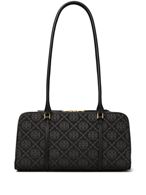 Small Marshmallow monogram-jacquard shoulder bag - Black