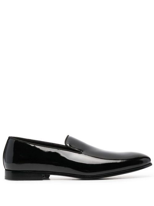 Patent leather loafers - Black