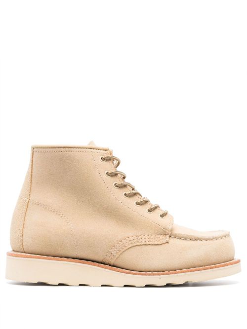 Classic mocassin toe boots - Neutrals