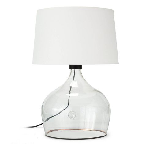 Clear Table Lamp from the Demi John Collection
