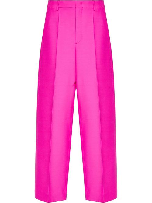 Crepe Couture tailored trousers - Pink