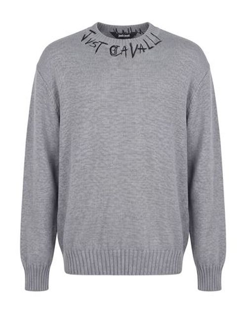 Man Sweater Grey Size M Acrylic, Wool