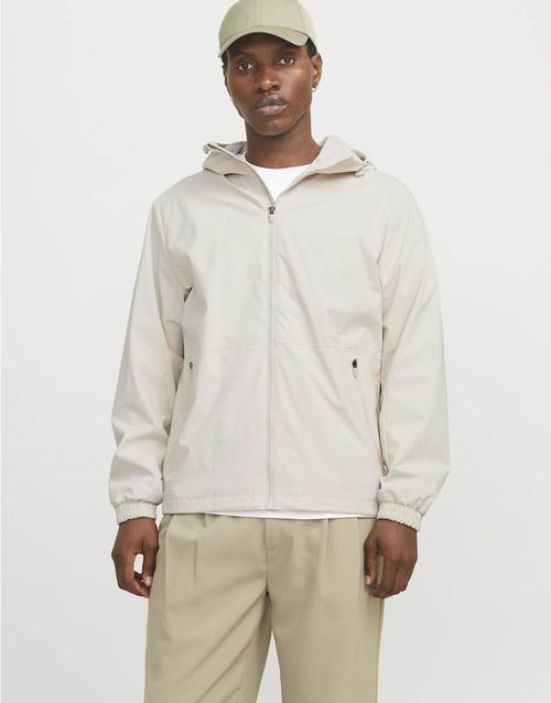 Transitional jacket in moonbeam-Grey
