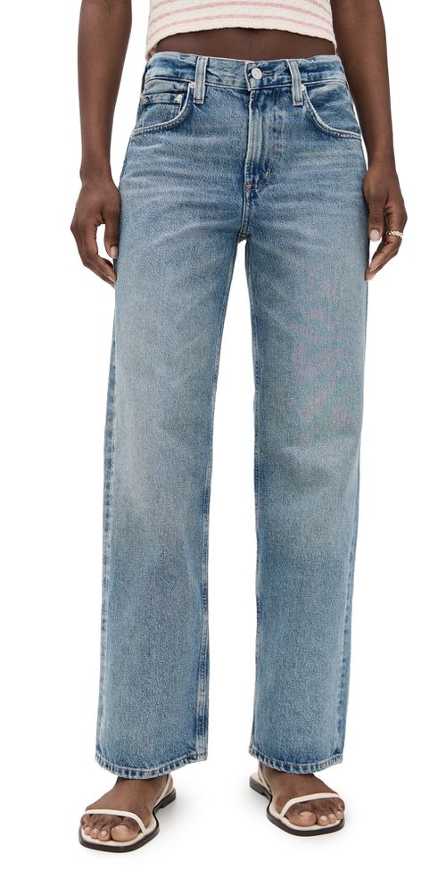 Lindz Low Rise Easy Straight Jeans Bijou