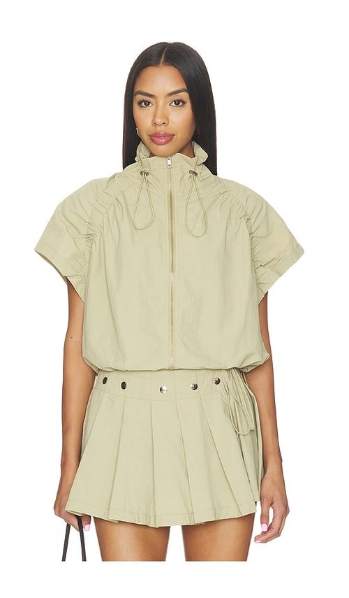 Zemeta Star Breeze Vest Top in Tan. - S also in