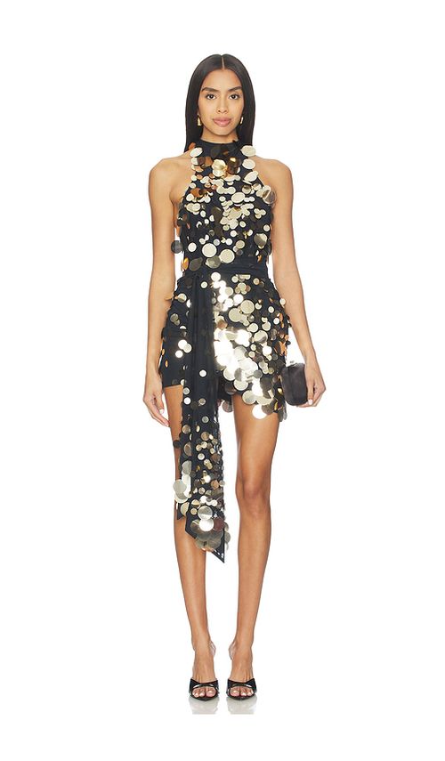 Zhivago Dream Of Light Mini Dress in Black. 10. Also