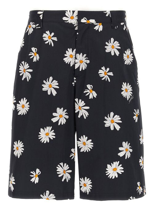 Margherite Print Bermuda Shorts