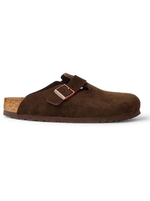 Boston Suede Clogs