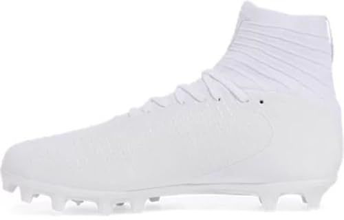 Under Armour - Mens Highlight 2 Mc Knit Football Cleats Shoes, Color White (104)