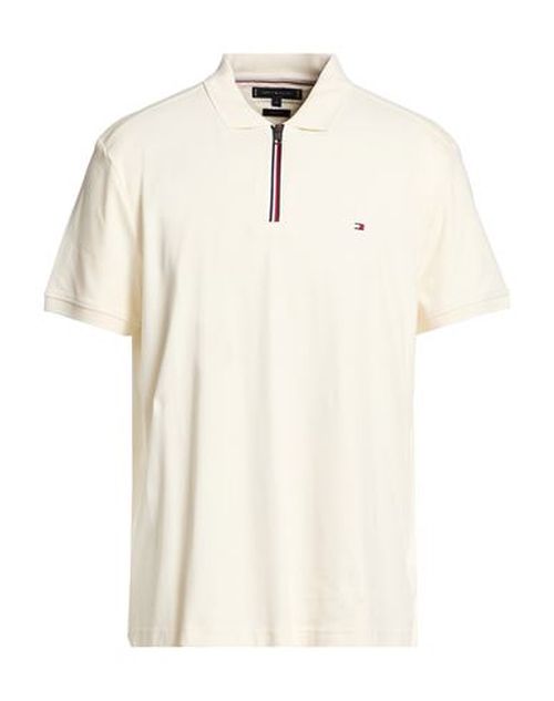 Man Polo shirt Ivory Size L Cotton