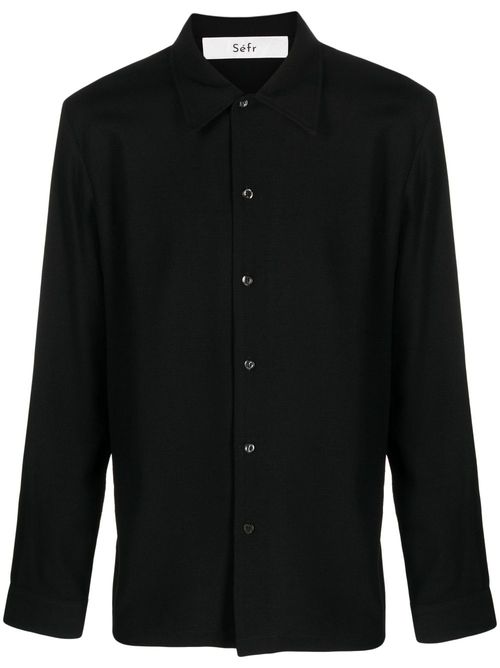 Rampoua crepe shirt - Black