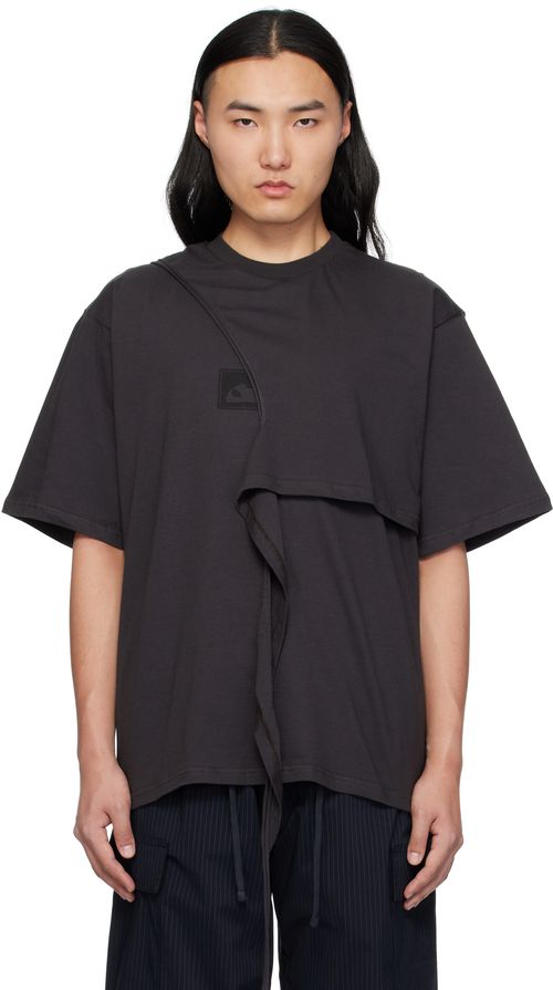 Ottolinger Black Wrap T-shirt