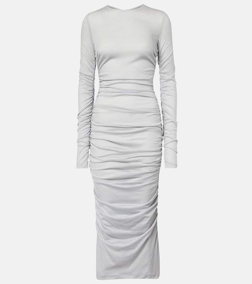 Wool midi dress