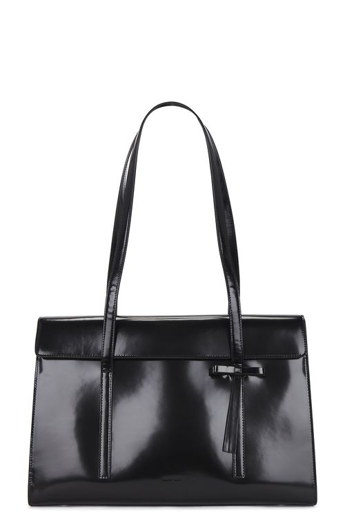 Sandy Liang Mum Bag in Black - Black.  a