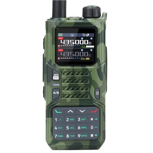 BAOFENG RD-55 PRO 10W Walkie Talkie Multi-Band GPS APRS bluetooth Programming Wireless Frequency Copying Type-C Compa