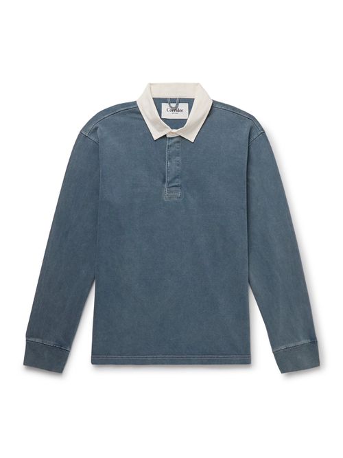 Rugby Cotton-Jersey Polo Shirt