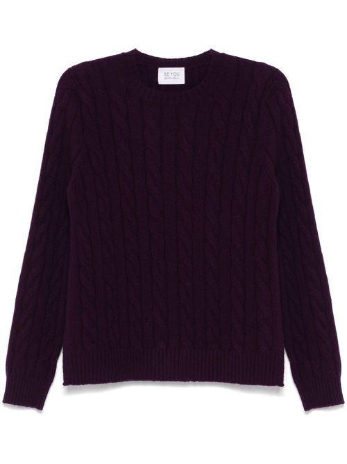 Cashmere sweater - Purple