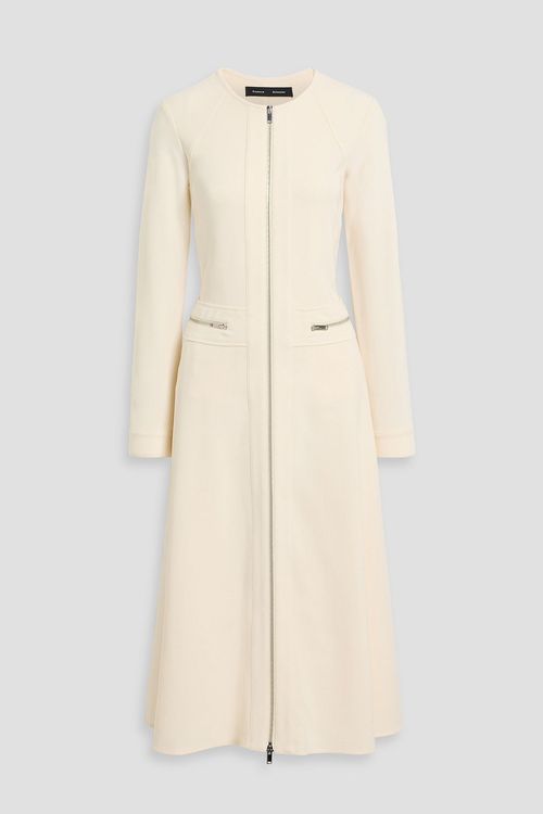 Joanne crepe midi dress - White - US 0