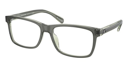Coach HC6213U Asian Fit 5746 Men's Eyeglasses Green Size 57 - Blue Light Block Available