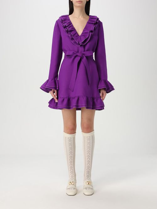 Dress Woman color Violet