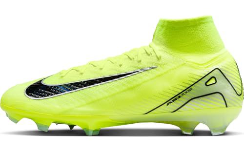 Nike Mercurial Superfly 10 Elite Kylian Mbappe FG High-Top Soccer Cleats (FQ8692-500, Grand Purple/Pale Ivory)