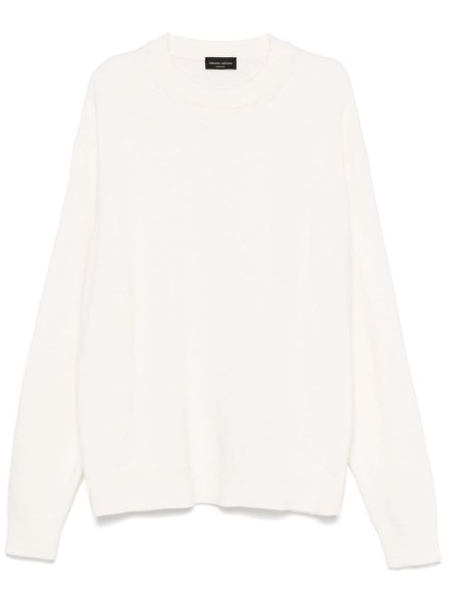 Long-sleeve sweater - White