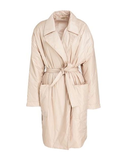 Woman Puffer Beige Size 6 Polyester