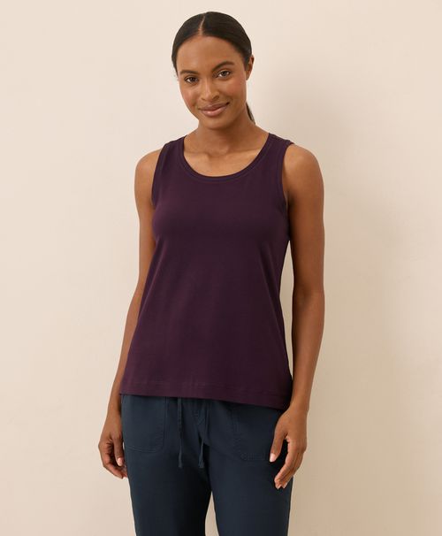 Women's Berry Jam Luxe Stretch Jersey Swing Tank
