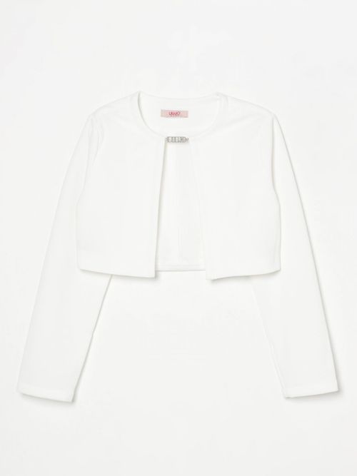 Jacket LIU JO Kids color White